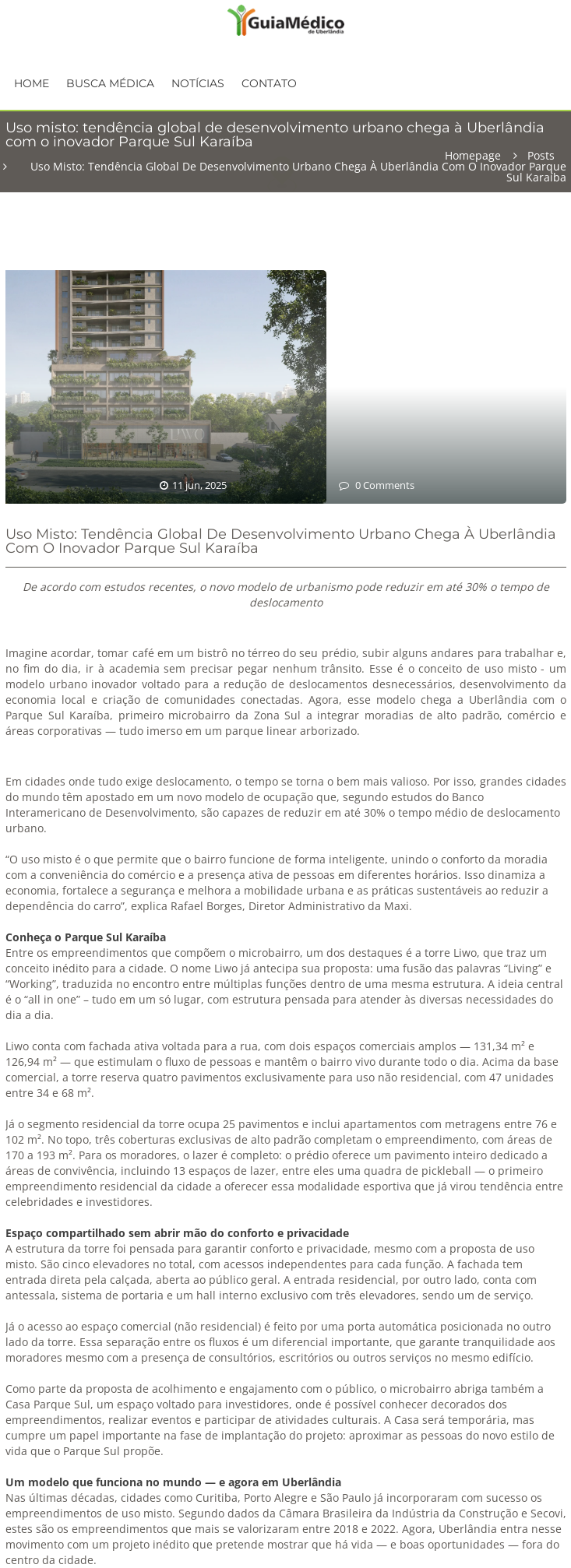 guia medico uso misto