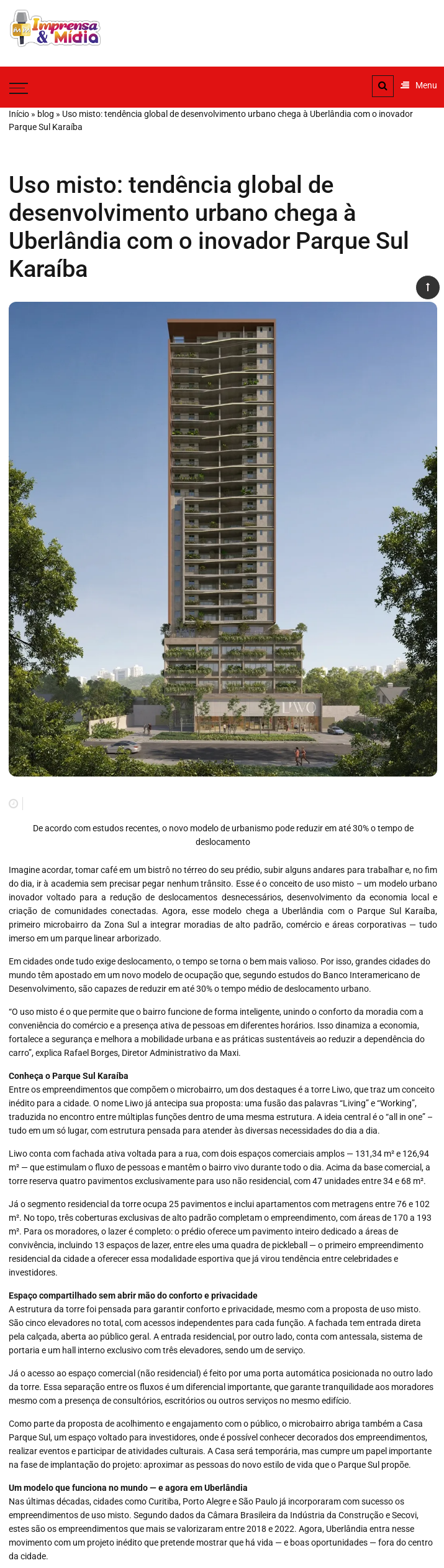 imprensa midia uso misto