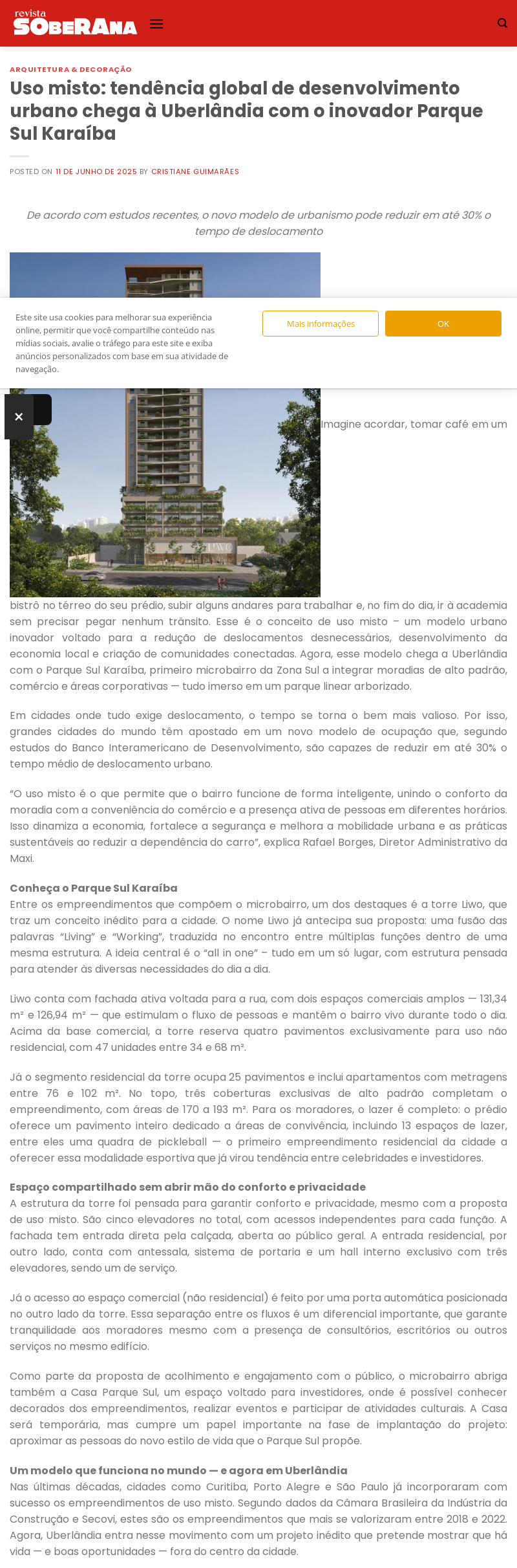 revista soberana uso misto