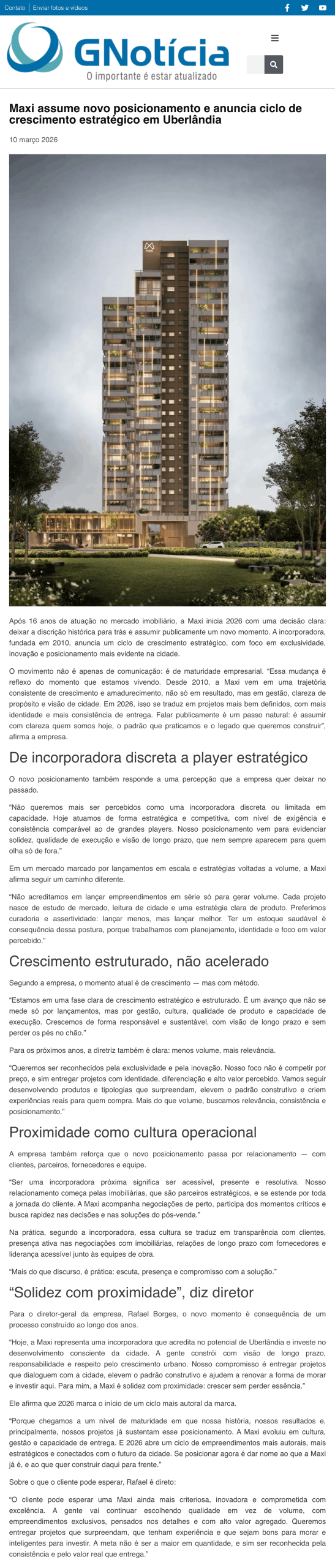 G notícias