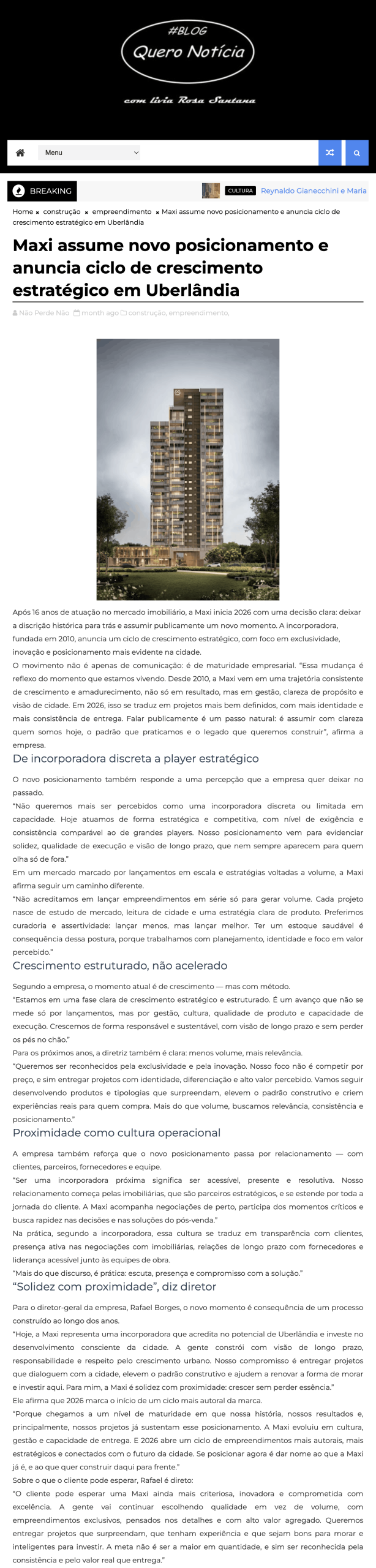 Blogspot Livia Rosa Santana