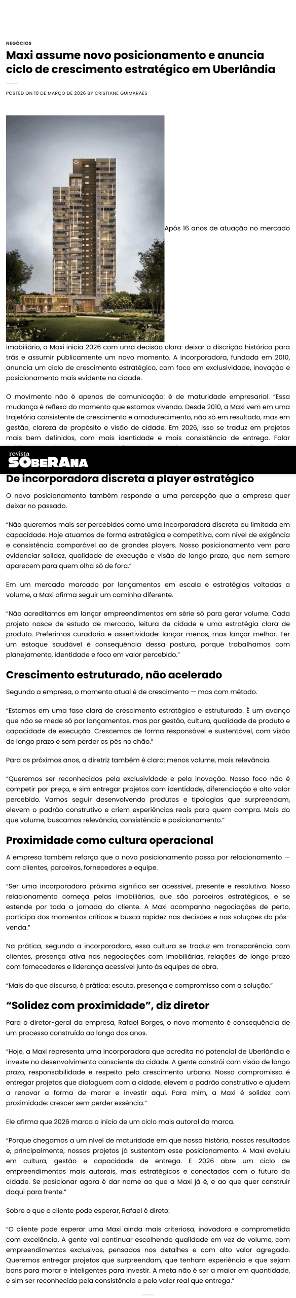 Revista soberana