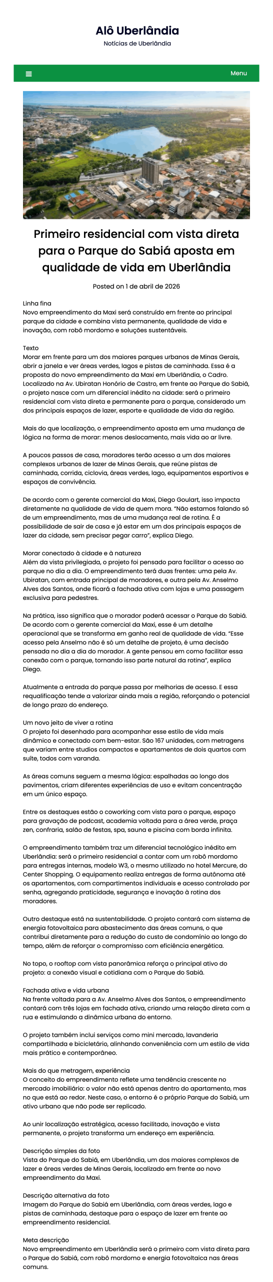 Alô Uberlândia